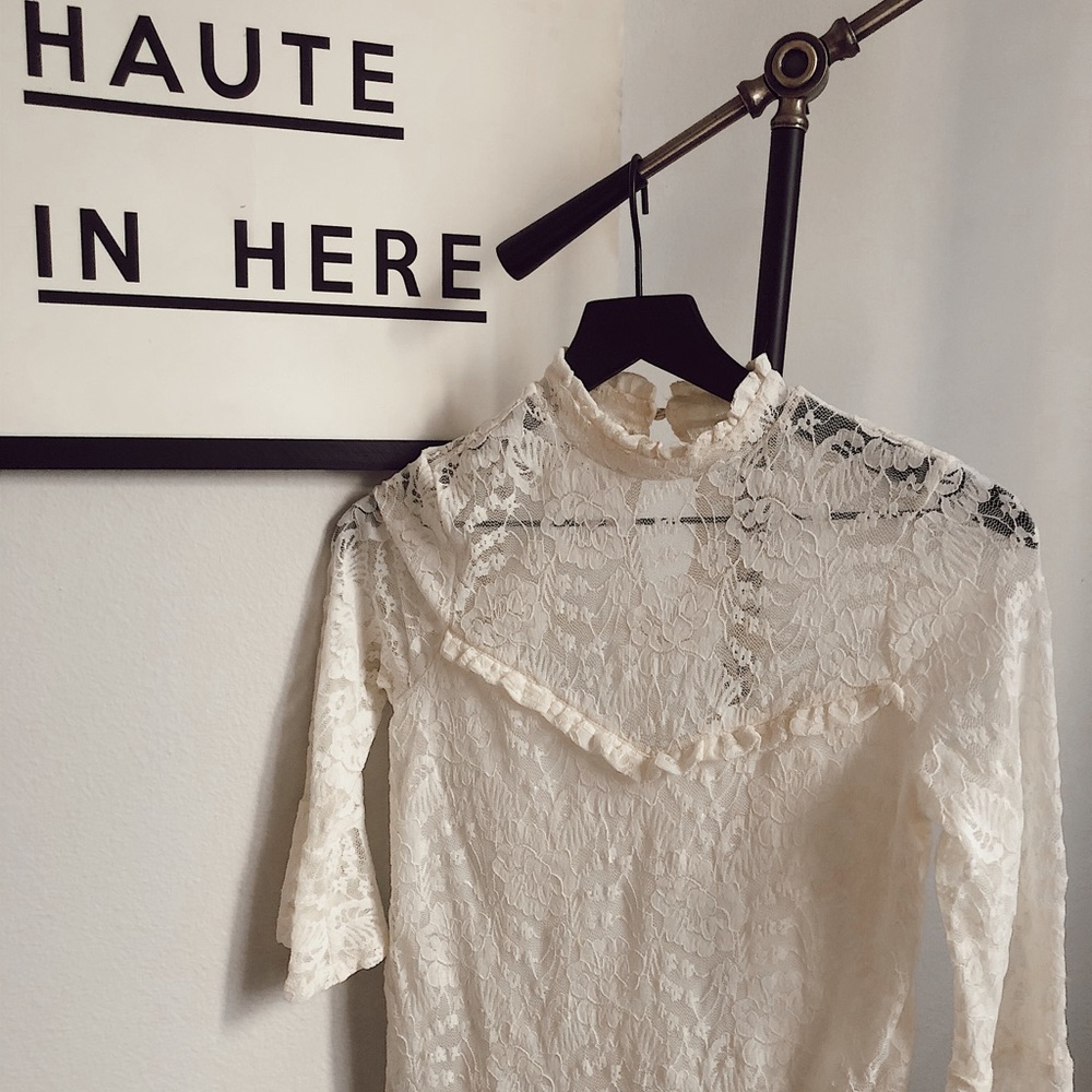 Vintage Lace Blouse